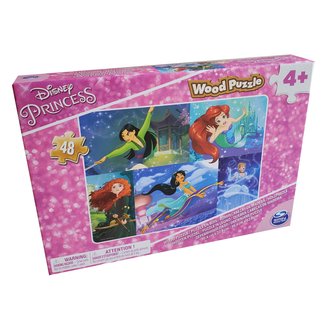 Disney Princess Ahşap Puzzle 48 Parça
