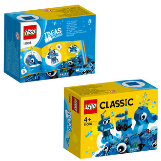 Lego Classic 11006 Yaratıcı Mavi Yapım Parçaları