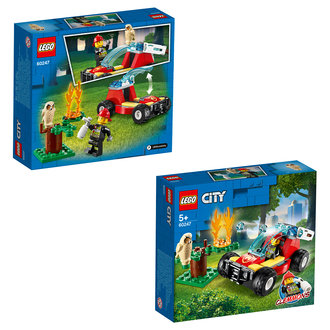 Lego City 60247 Orman Yangını 84 Parça 5+ Yaş