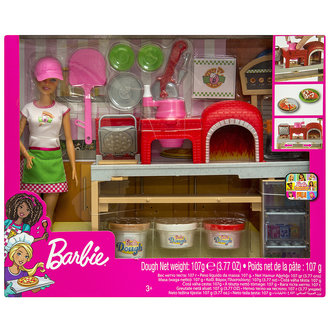 Barbie Pızza Yapıyor Oyun Seti