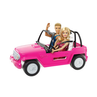 Barbie, Ken Ve Eğlenceli Jipleri Oyun Seti
