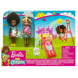 Barbie Chelsea Ve Arkadaşı Oyun Parkında Oyun Seti