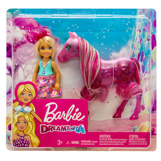 Barbie Dreamtopia Chelsea Ve Tek Boynuzlu Atı