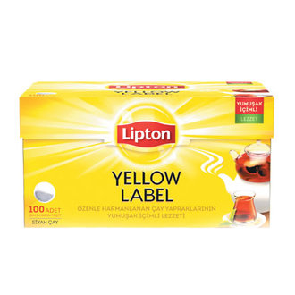 Lipton  Demlik Poşet Çay Yellow Label 100'Lü