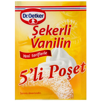 Dr.Oetker Şekerli Vanilin 5'Li 25 G