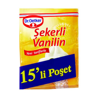 Dr.Oetker Şekerli Vanilin 15'Li Paket 75 G