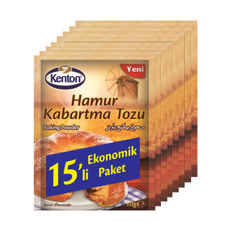 Kenton Kabartma Tozu 15'li Ekonomik Paket 120 G