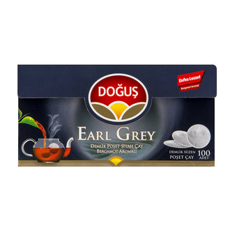 Doğuş Earl Grey Demlik Poşet Çay 100'Lü 320 G