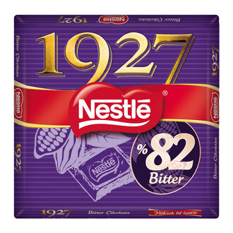 Nestle 1927 %82 Kakaolu Kare Bitter Çikolata 60 G