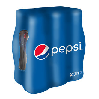 Pepsi Cola Cam Şişe 6X200 Ml
