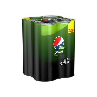 Pepsi Twist Limon Aromalı Kalorisiz 4X250 Ml