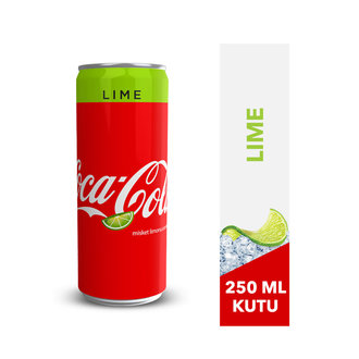 Coca Cola Lime Misket Limonu Aromalı Kola 250 Ml