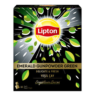 Lipton Emerald Gunpowder Yeşil Çay 15'Li 22.5 G