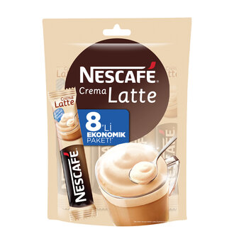 Nescafé Crema Latte 8'li Paket 8X17G