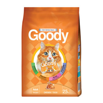 Goody Kuru Kedi Maması Tavuklu 2,5 Kg