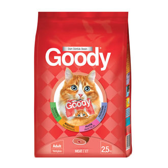 Goody Kuru Kedi Maması Etli 2,5 Kg