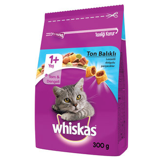 Whiskas Ton Balık Ve Sebzeli Kuru Kedi Maması 300 G