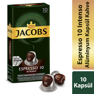Jacobs Capsule Espresso 10 İntenso 52 G