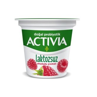 Activia Laktozsuz Ahududu Aromalı Yoğurt 100 G