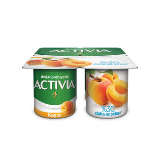 Activia Doğal Probiyotikli Kayısılı Yoğurt 4X100 G