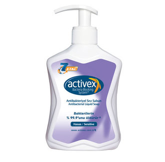 Activex Hassas Koruma Antibakteriyel Sıvı Sabun 300 Ml