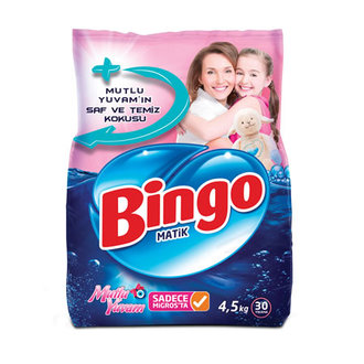 Bingo Toz Çamaşır Deterjanı 4.5 Kg Mutlu Yuvam