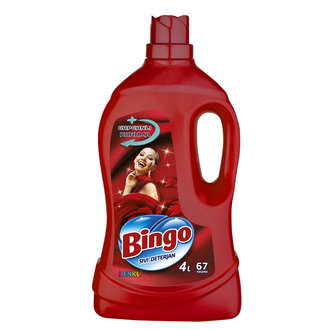 Bingo Sıvı Deterjan Bakım 4 L Renkli 66 Yıkama