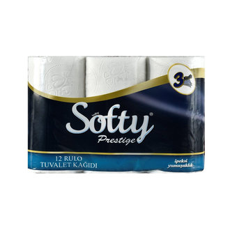 Softy Prestige 3 Katlı Tuvalet Kağıdı 12'li