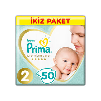 Prima Premium Care İkiz Paket 2 No Mini 50'Li