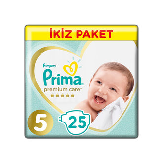 Prima Premium Care İkiz Paket 5 No Junior 25'Li