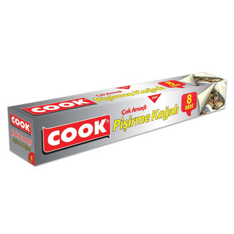 Cook Çok Amaçlı Pişirme Kağıdı 30Cm X 8 Adet