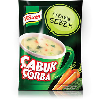 Knorr Çabuk Çorba Kremalı Sebze 18 G
