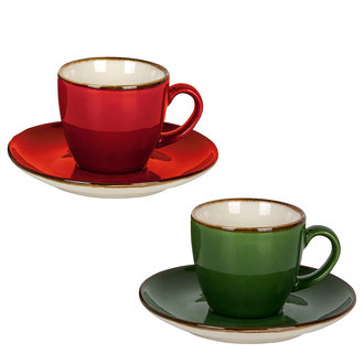 Tulu Porselen Trend 2'Li Kahve Fincanı Seti (Ylbş)