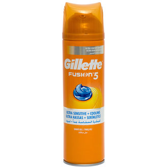 Gillette Fusion 5 Ultra Sensit & Cooling Gel 200Ml