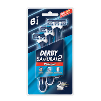 Derby Samurai Platinum 2 Blister 6'Lı