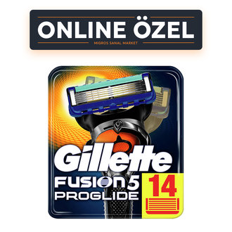 Gillette Fusion Proglide Manual Yedek 14'lü