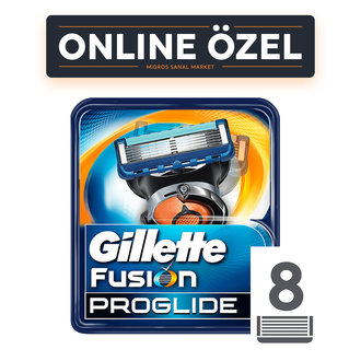 Gillette Fusion Proglide Manual Yedek 8'li