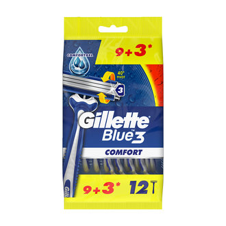 Gillette Blue 3 Tıraş Bıçağı 9+3