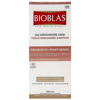 Bioblas Probiotic + Panthenol Kuru - Yıpranmış Şampuan 360Ml
