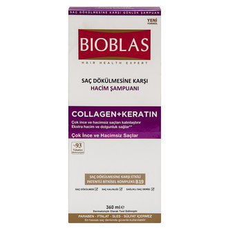 Bioblas Saç Dökülme. Karşı Collagen Keratin Şampuan 360Ml