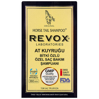 Revox At Kuyruğu Bitki Özlü Saç Bakım Şampuanı 360Ml