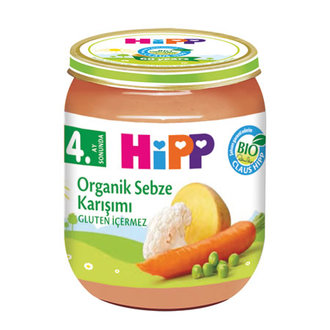 Hipp Organik Sebze Karışımı 125 G