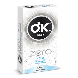 Okey Zero Aqua 10'Lu