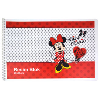 Minnie Mouse 25X35 Cm Pp Resim Blok
