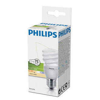Philips Economy Twister 15W Sarı Işık E27
