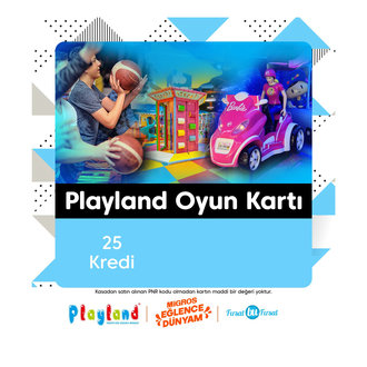 Playland 25 TL Oyun Kartı Pnr