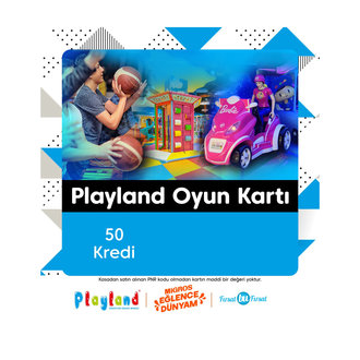 Playland 50 TL Oyun Kartı Pnr
