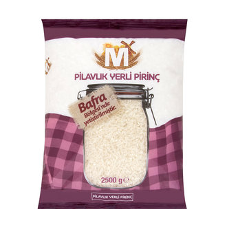 Migros Pilavlık Pirinç 2.5 Kg Bafra Bölge Mahsülü