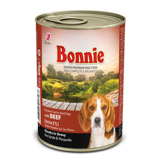 Bonnie Köpek Konservesi Sığır Etli 385 G