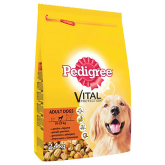Pedigree Tavuk + Pirinç Kuru Köpek Maması 2,4 Kg
